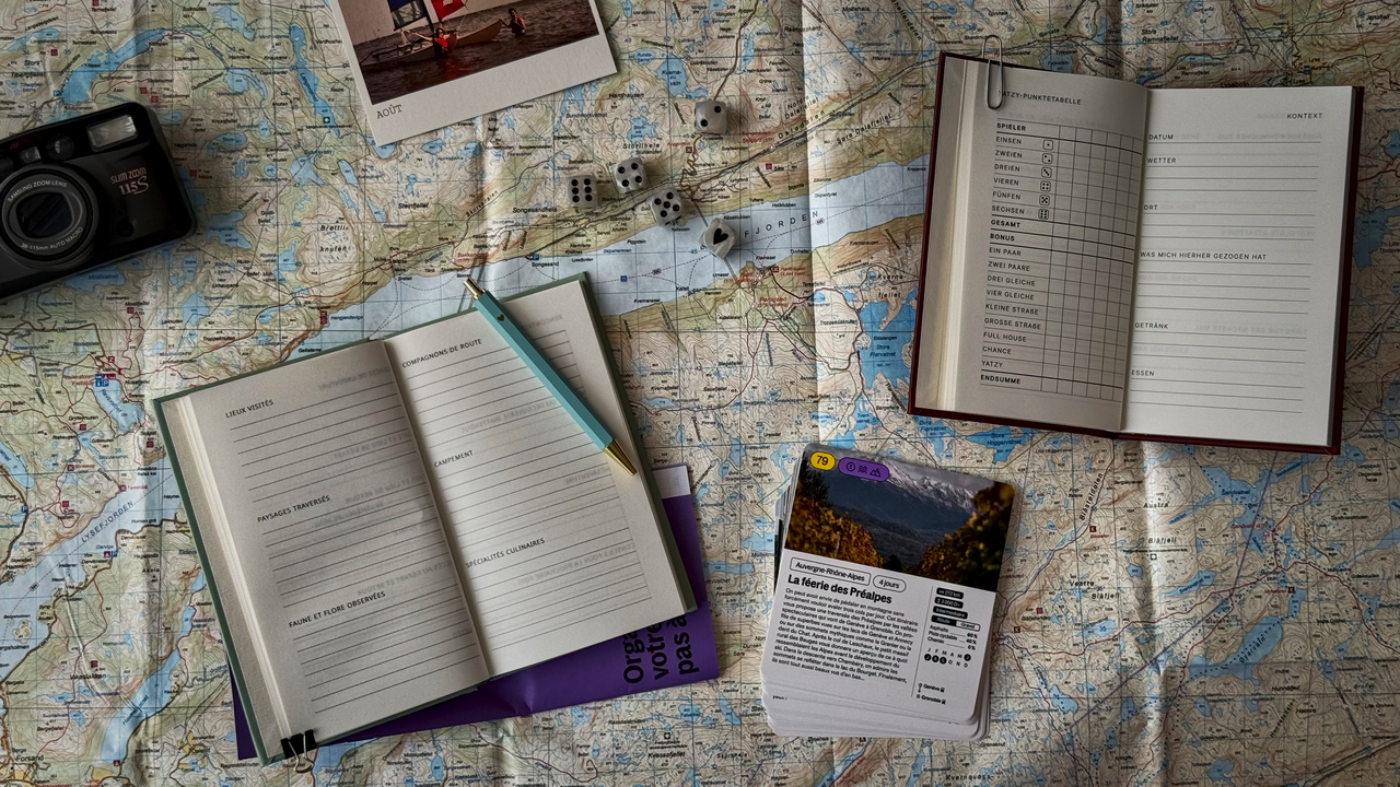 Une collection de carnets guidés